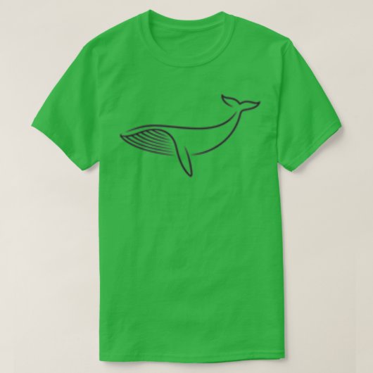 Muster Whale 12 T-Shirt (Design vorne)