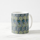 Muster William Morriss Kennet (blau) Kaffeetasse (VorderseiteRechts)
