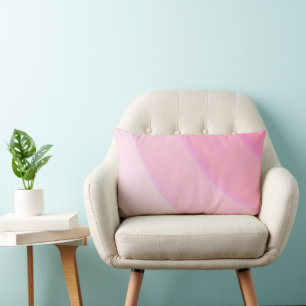 Muster wirbeln Pastel Ombre Pink Lendenkissen