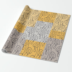Muster-Wrapping-Papier drehen Geschenkpapier