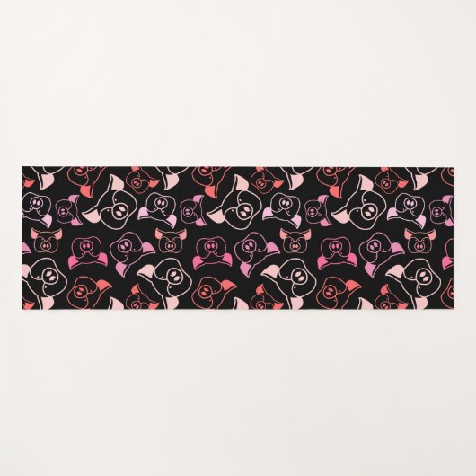 Muster Yogamatte (Vorderseite (Horizontal))