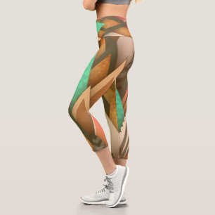 Muster   Zazzle_Growshop. Capri Leggings
