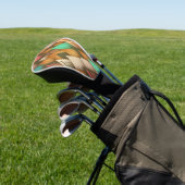 Muster | Zazzle_Growshop. Golf Headcover (In SItu)