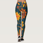 Muster | Zazzle_Growshop. Leggings (Rückseite)