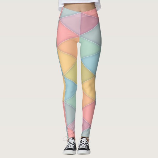 Muster | Zazzle_Growshop. Leggings (Vorderseite)