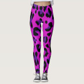 Muster | Zazzle_Growshop. Leggings (Vorderseite)