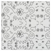 Muster zeichne stoff (Nahaufnahme)