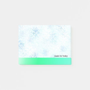 Muster-Ziele für Blaue Marmor für heute Post-it Klebezettel