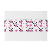 Muster zum Tag der Liebe Einladungsbanderole (Rückseitenbeispiel)