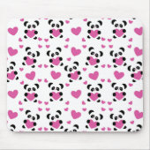 Muster zum Tag der Liebe Mousepad (Vorne)