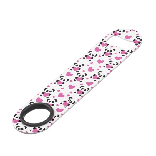 Muster zum Tag der Liebe Speedflaschenöffner (Rückseite Schrägansicht)