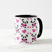Muster zum Tag der Liebe Tasse (VorderseiteRechts)