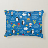 Muster zum Thema Meer Dekokissen (Rückseite)