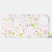Musteranzeigen mit Blumen Case-Mate iPhone Hülle (Rückseite (Horizontal))