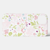 Musteranzeigen mit Blumen Case-Mate iPhone Hülle (Rückseite (Horizontal))