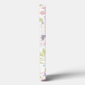 Musteranzeigen mit Blumen Case-Mate iPhone Hülle (Rückseite / Links)