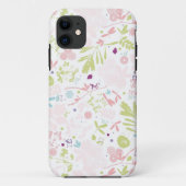 Musteranzeigen mit Blumen Case-Mate iPhone Hülle (Rückseite)