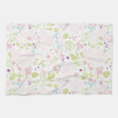 Musteranzeigen mit Blumen Geschirrtuch (Horizontal)