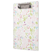 Musteranzeigen mit Blumen Klemmbrett (Links)