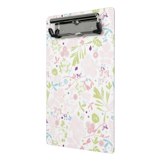 Musteranzeigen mit Blumen Mini Klemmbrett (Gewinkelt2)