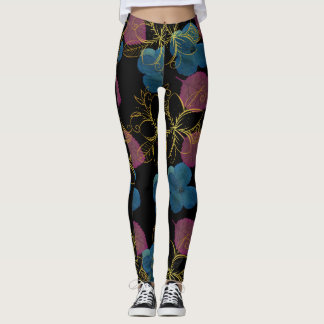 Musterbaumlegierung Leggings
