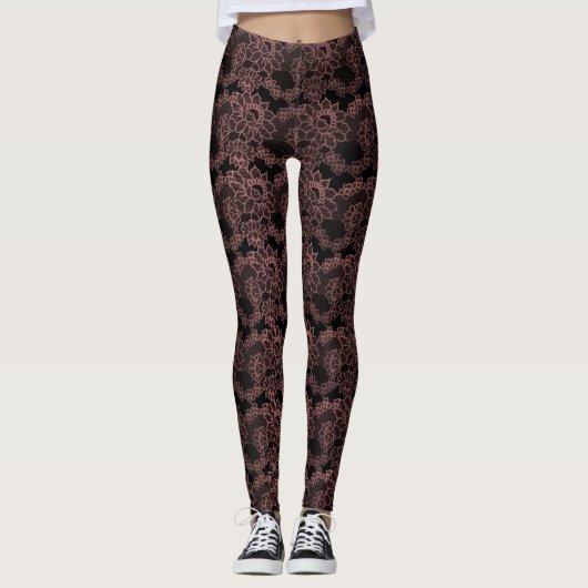 Musterbaumlegierung Leggings (Vorderseite)