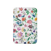 Musterbeispiel für farbige Blume Badematte (Vorderseite Vertikal)