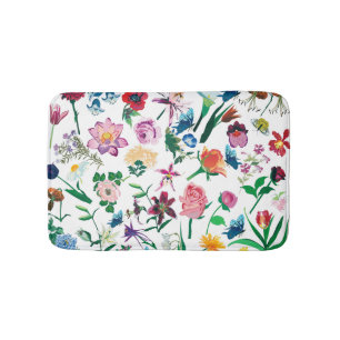 Musterbeispiel für farbige Blume Badematte