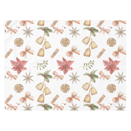 Musterbeispiel für nahtlose Feiertage Tischdecke (Vorderseite (Horizontal))