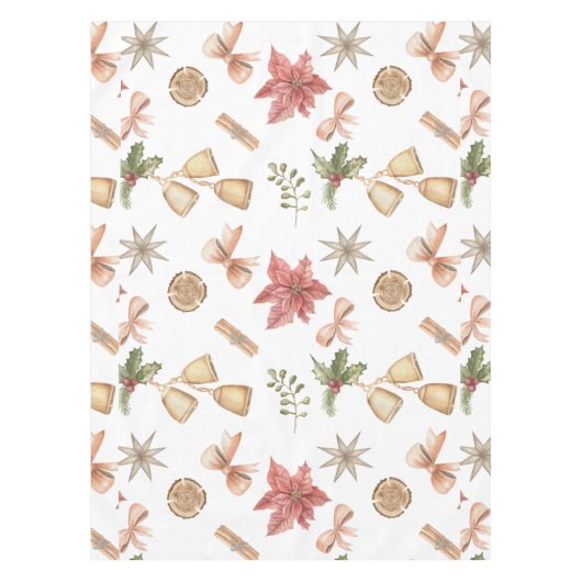 Musterbeispiel für nahtlose Feiertage Tischdecke (Vorderseite)