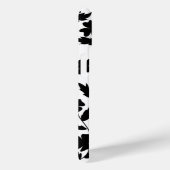 Musterbeispiel für Schwarz und Weiß Case-Mate iPhone Hülle (Rückseite / Rechts)