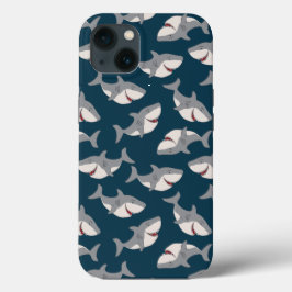 Musterbeispiel für Shark Week iPhone Case Cover
