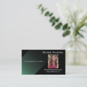 Musterbilddarsteller für Visitenkarten Visitenkarte (Stehend Vorderseite)