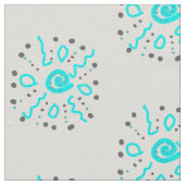 Musterblau Stoff (Nahaufnahme)