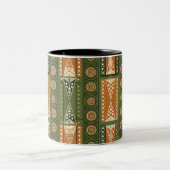 Musterbox-Tasse Zweifarbige Tasse (Mittel)