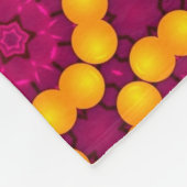 Musterdesign durch Wiederholung der geometrischen Fleecedecke (Ecke)