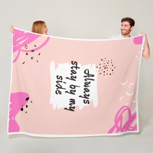 Musterdesign Fleecedecke (Beispiel)