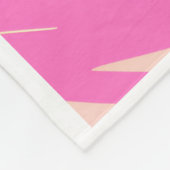 Musterdesign Fleecedecke (Ecke)