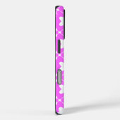 Musterdesign in Rosa und Weiß Case-Mate iPhone Hülle (Rückseite / Rechts)