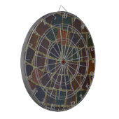 Musterdesigns Dartscheibe (Vorderseite Links)