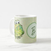 Musterfrosch Kaffeetasse (Vorderseite Links)