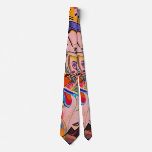 Mustergeschäft Moderne Abstrakte Geometrie #3 Kraw Krawatte (Vorderseite)