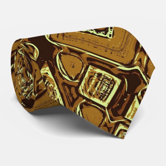 Mustergrafik Krawatte (Gerollt)