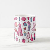 Mustergrafiken für Modeelemente Kaffeetasse (Mittel)