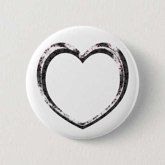 Musterherz Custom Button (Vorderseite)