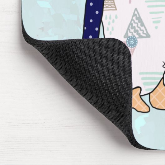 Musteringuin Mousepad (Ecke)