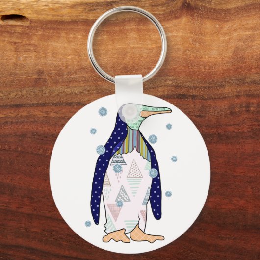 Musteringuin Schlüsselanhänger (Vorderseite)