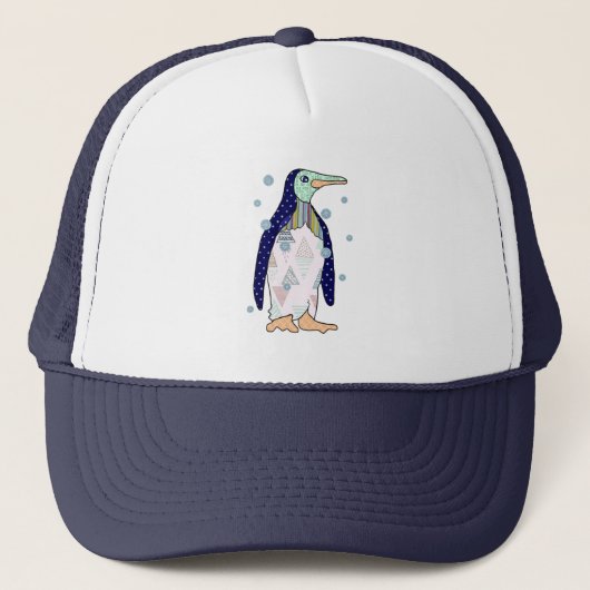 Musteringuin Truckerkappe (Vorderseite)