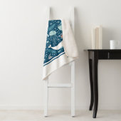 Musterjunge Navy Blue and White Nautical Ocean Sherpadecke (Beispiel)