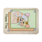 Musterkatze Magnet (Horizontal)